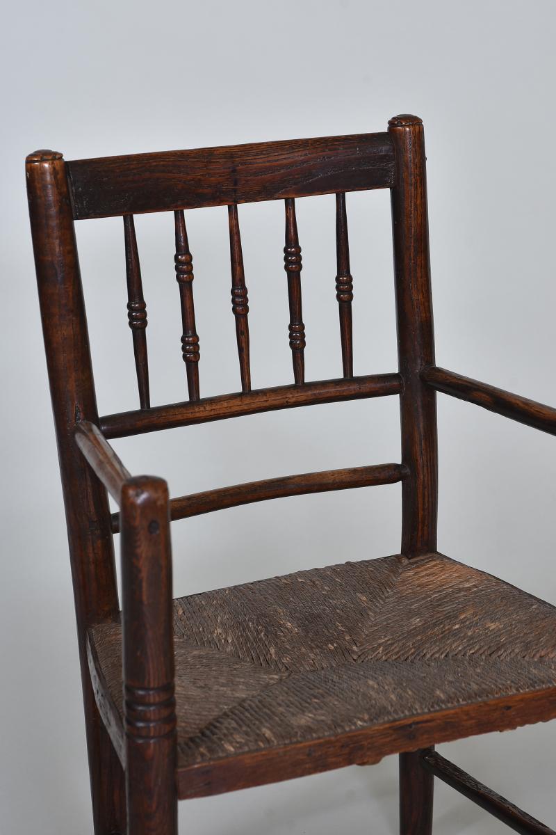 19th century country child's chair