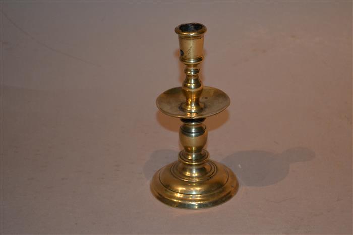 Small 17th century Bell-Metal Candlestick