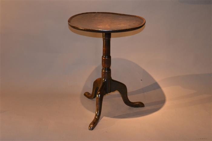 Mid 18th Century Oak Pedestal Table