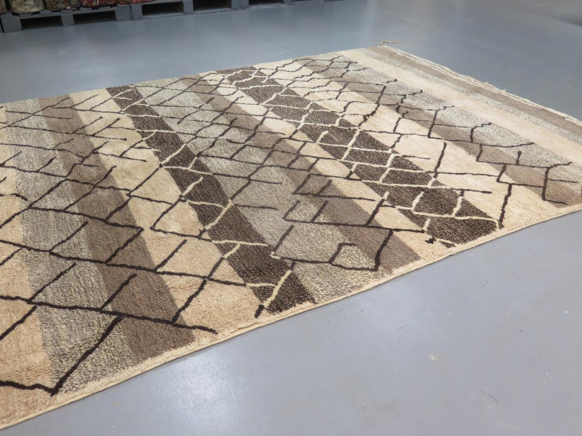Minimalist Beni Ourain Carpet