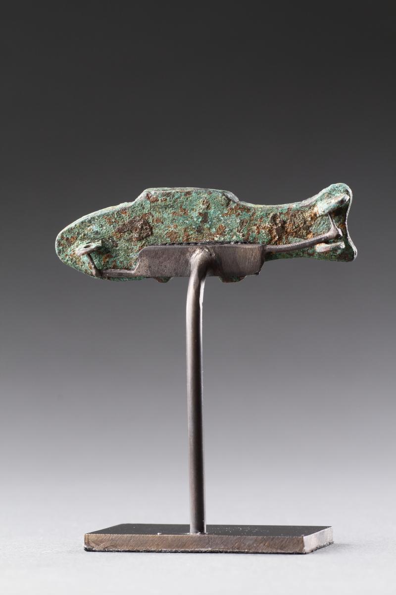 Merovingian Bronze Fish Brooch
