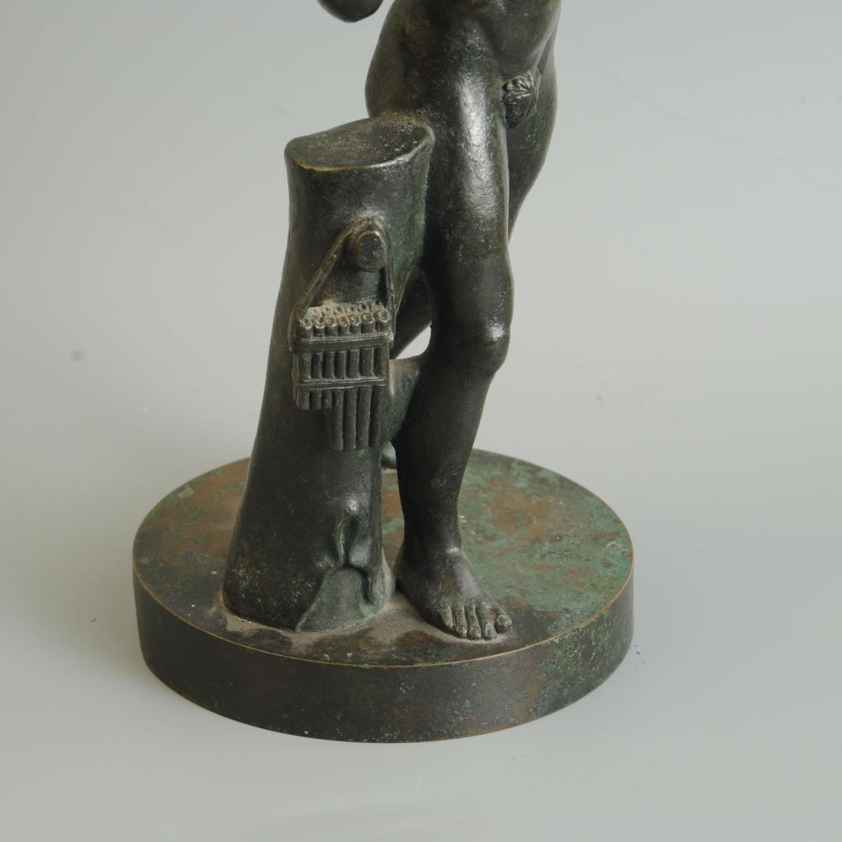 Grand Tour Bronze Figure of Bacchus