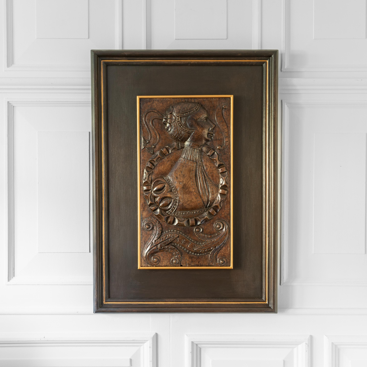 Henry VIII oak portrait panels