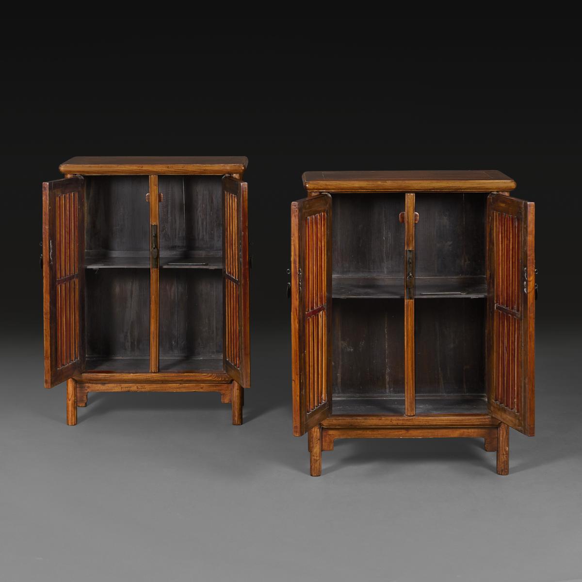 Chinese Elm Cabinets