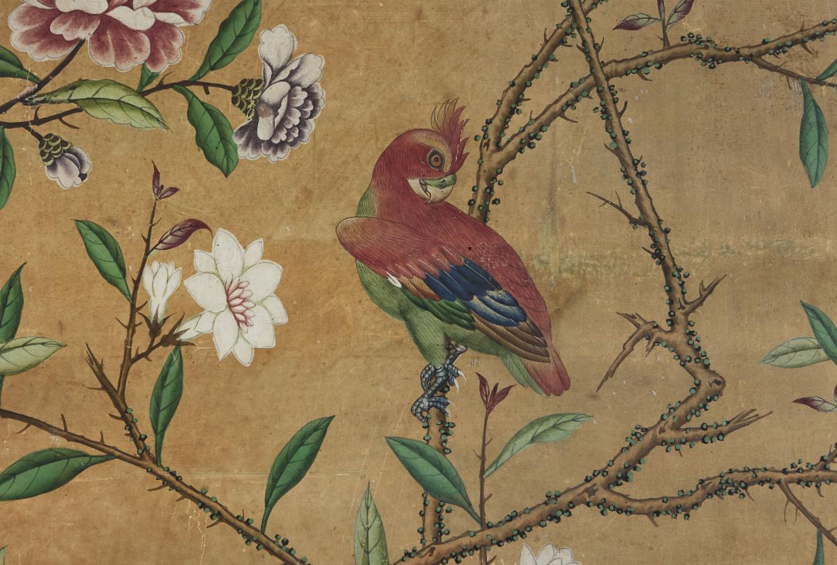 18th Century Chinese Wallpaper Panels
