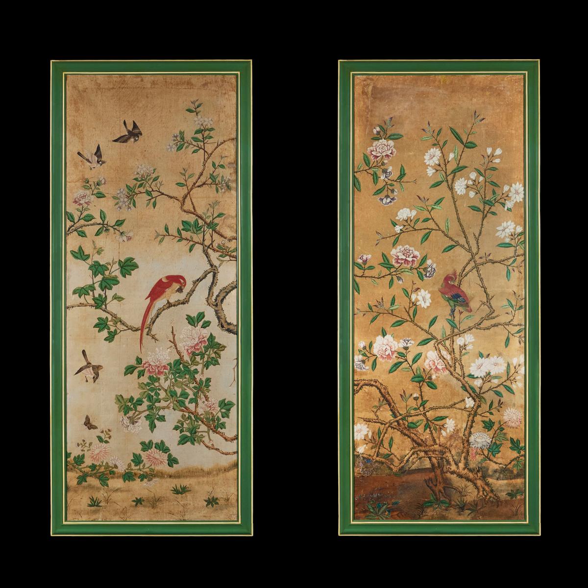18th Century Chinese Wallpaper Panels