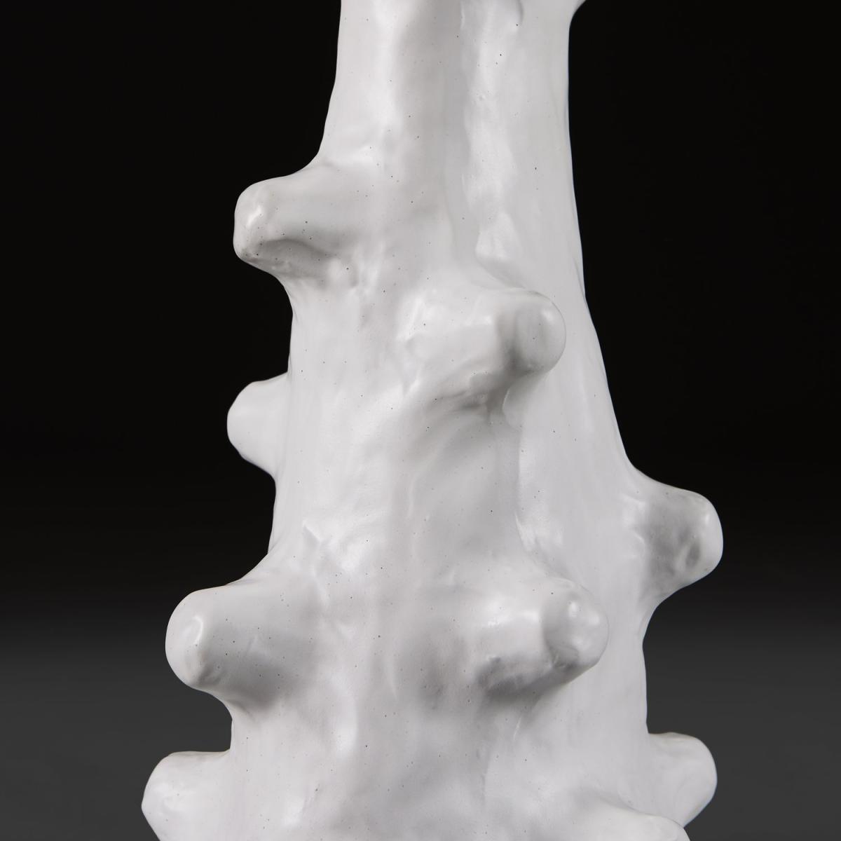Abstract White Ceramic Table Lamps