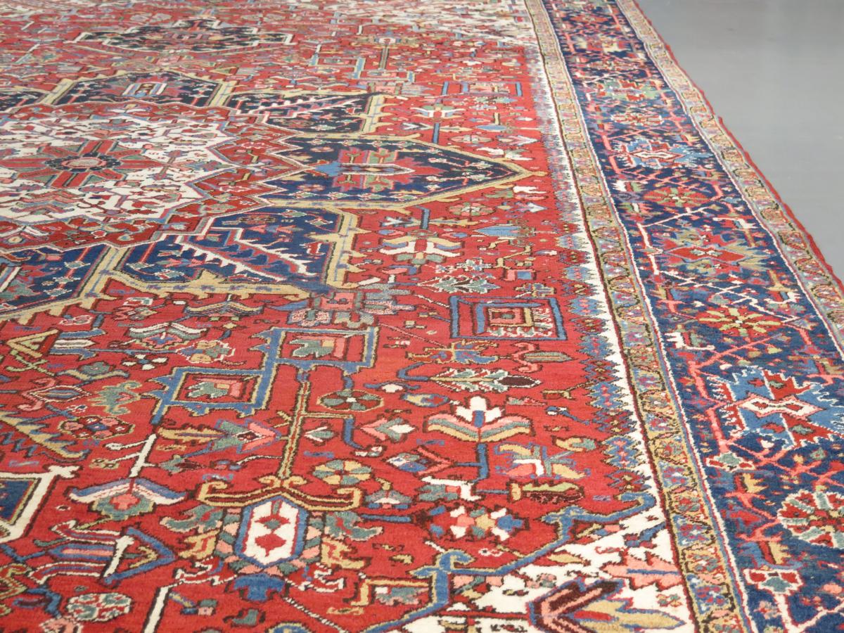 Large Antique Heriz Carpet, circa 1920