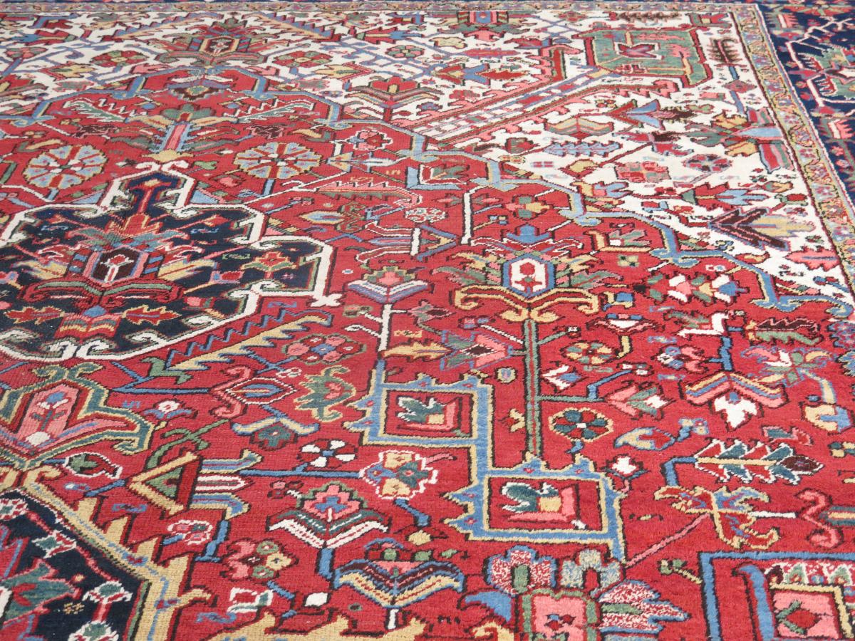 Large Antique Heriz Carpet, circa 1920