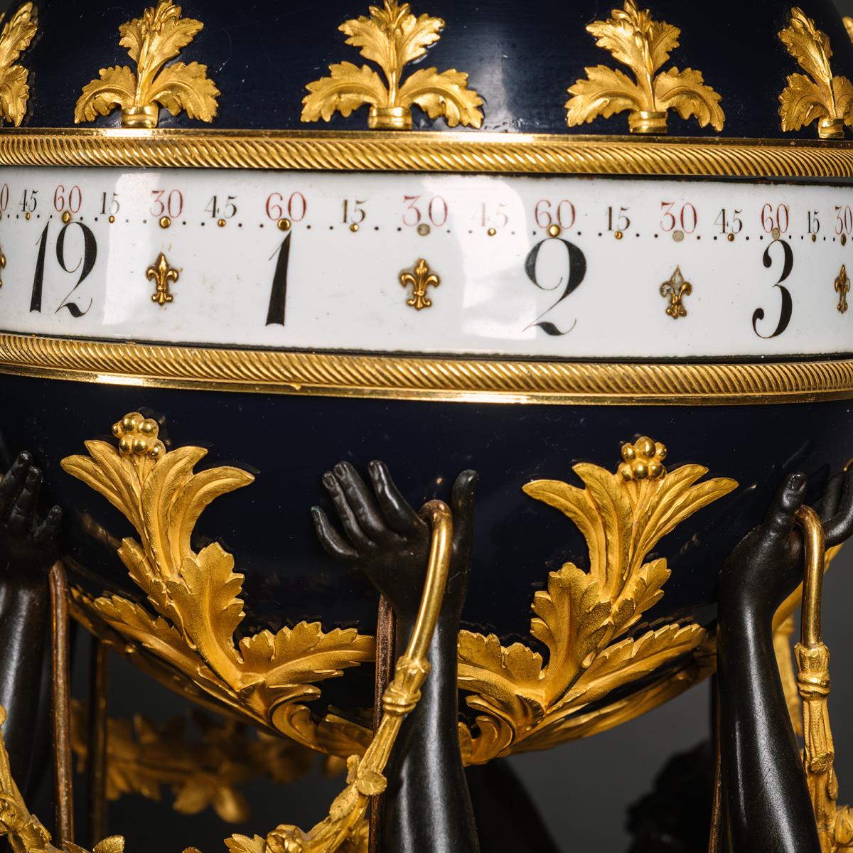 A Louis XVI Style Three Graces Clock, By Beurdeley