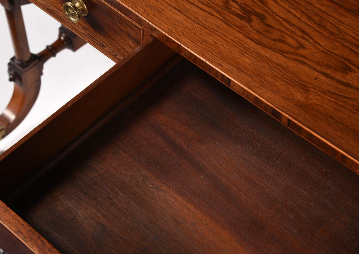 Regency Rosewood Sofa Table