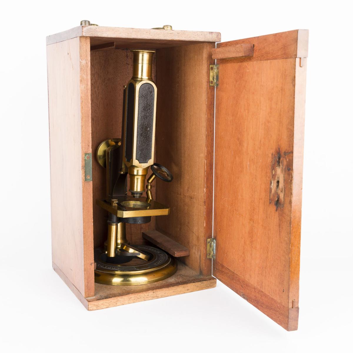 Universal Microscope by R & J Beck of London, 1867