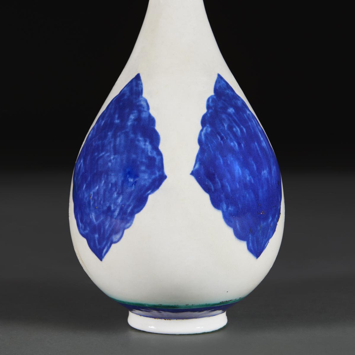 A Samson Persian Style Bottle Vase As A Lamp