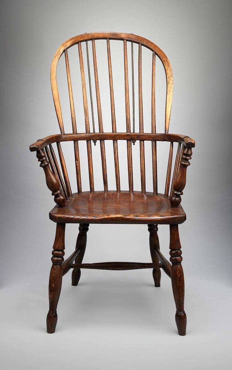 Double Bow Back Windsor Chair