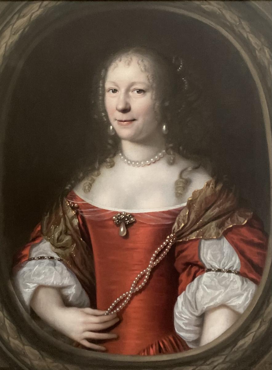 A 17th century dutch portrait of a lady by Pieter Nason 