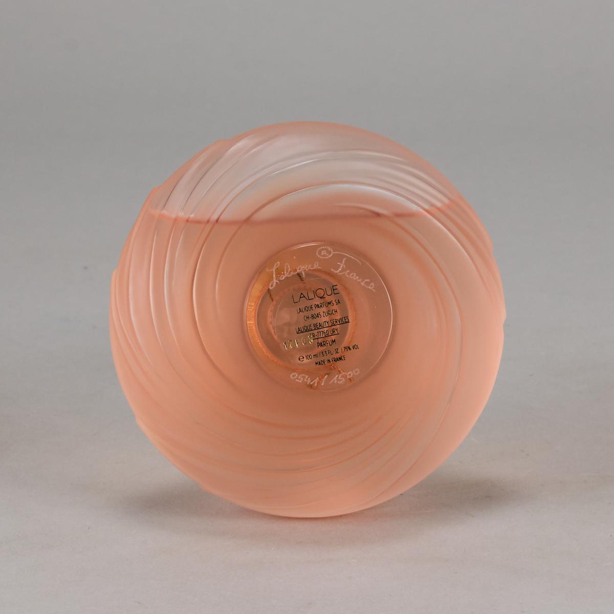  Contemporary Glass Perfume bottle entitled "Naiade" by Lalique Glass