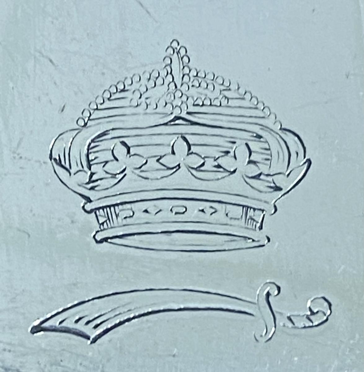 Maharajah of Baroda Silver Tetard Freres Laxmi Vilas