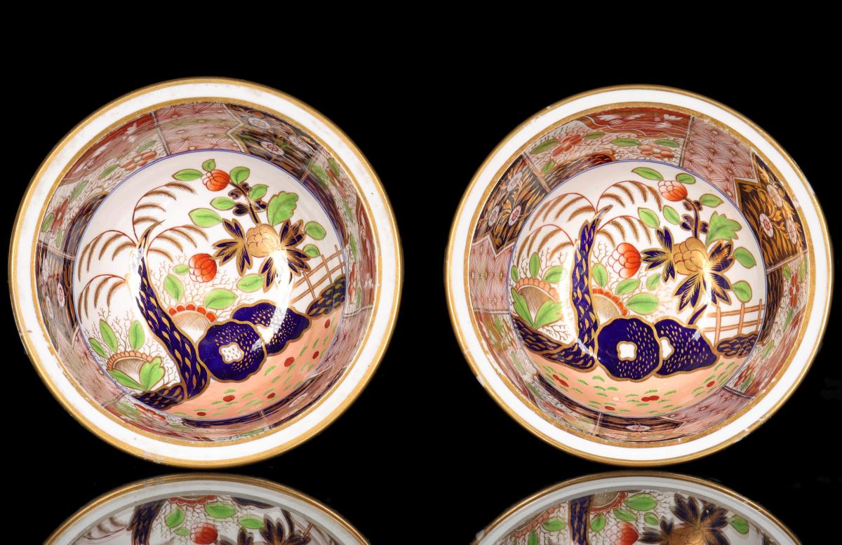 Regency Period Spode Porcelain Imari Fruit Coolers