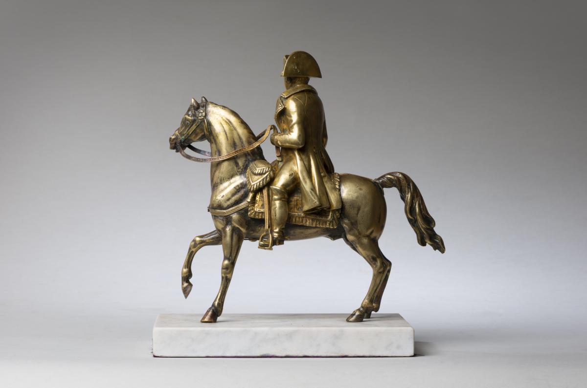 Napoleon Bonaparte on horseback
