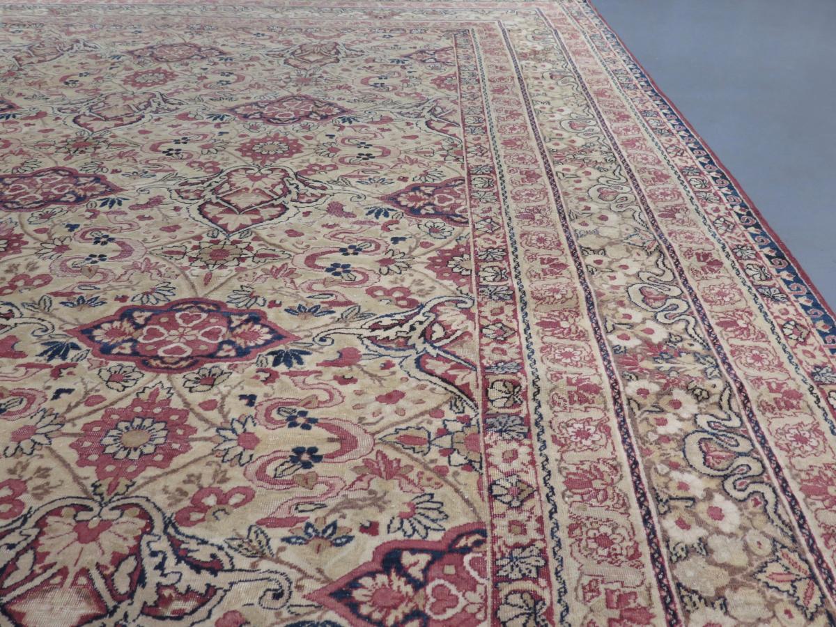 Nineteenth Century Signed Laver Kirman Carpet