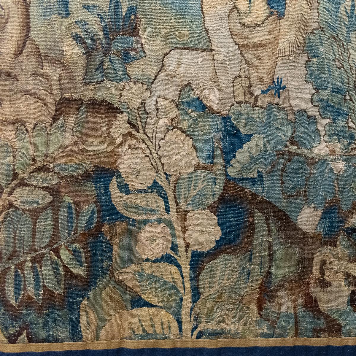 A 17th century tapestry panel, Flemish, circa 1600-20