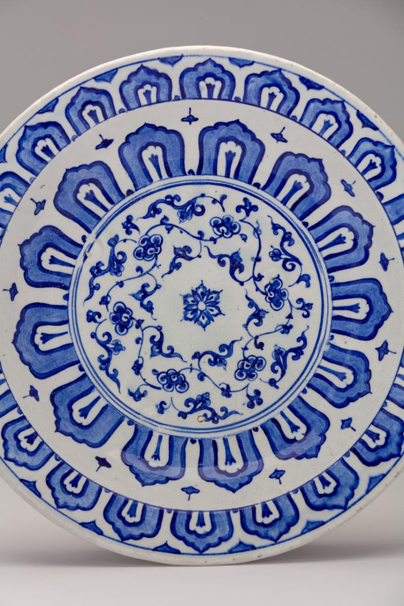 Blue and White Iznik Dish
