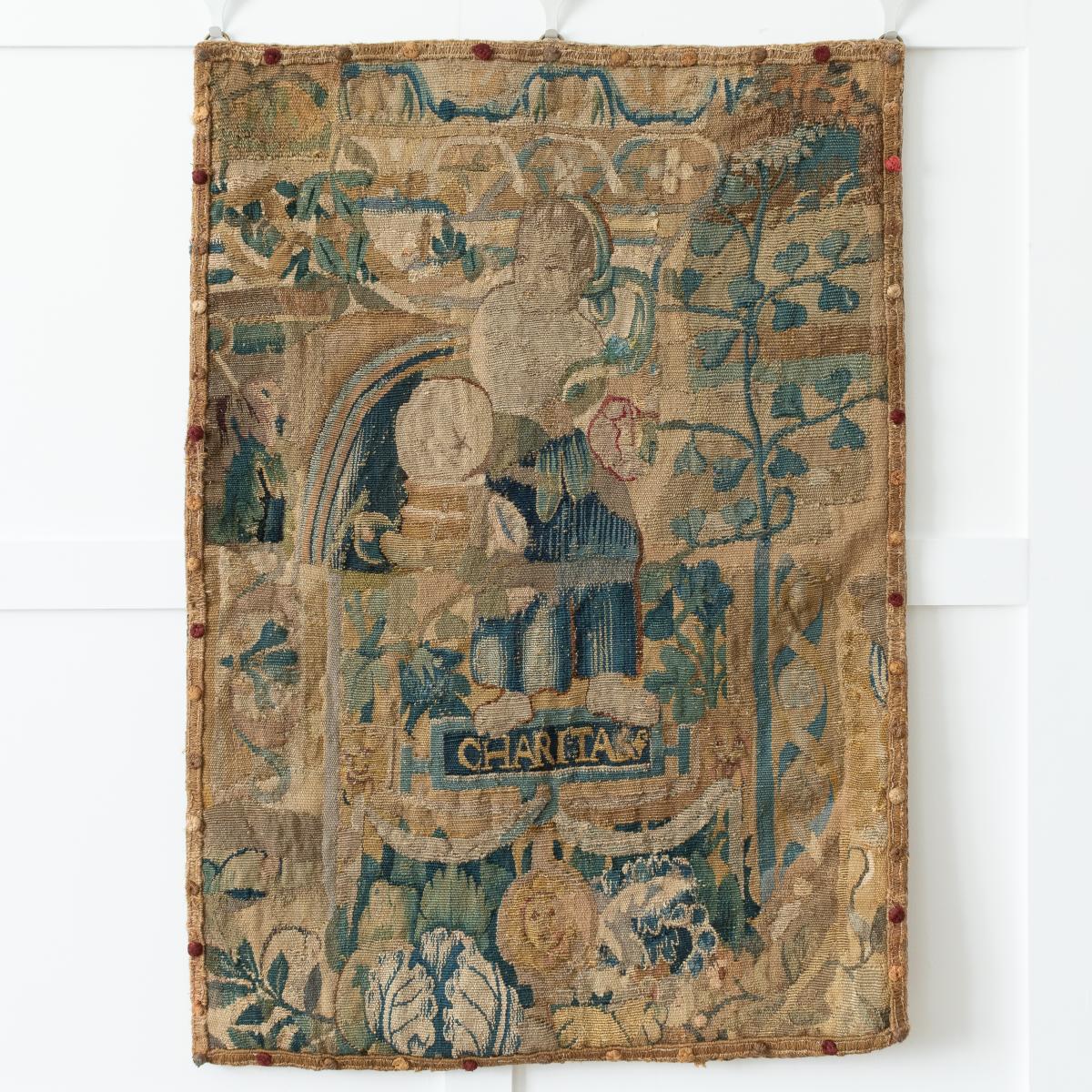A 16th century tapestry panel, Flemish, circa 1580