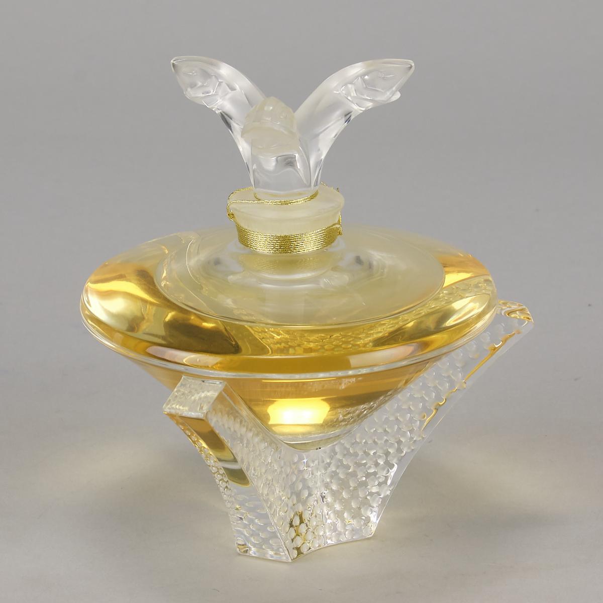 Contemporary Lalique Scent Bottle entitled "Cascade" by Marie-Claude Lalique