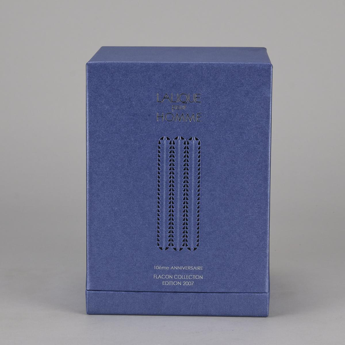 Contemporary Lalique Scent Bottle entitled "Louxor" by Marie-Claude Lalique