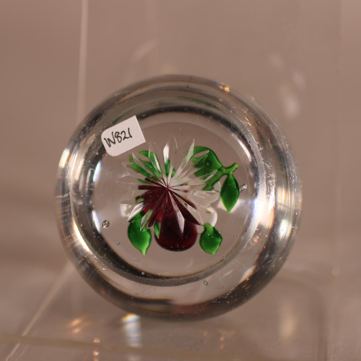 Base of 19th century Baccarat paperweight