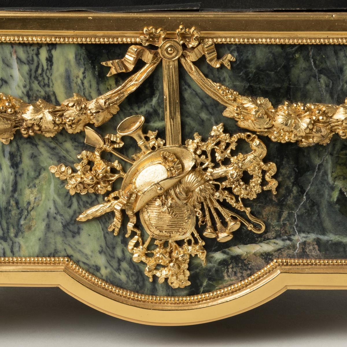 Ormolu-Mounted Marble Jardinière In the Louis XVI Style