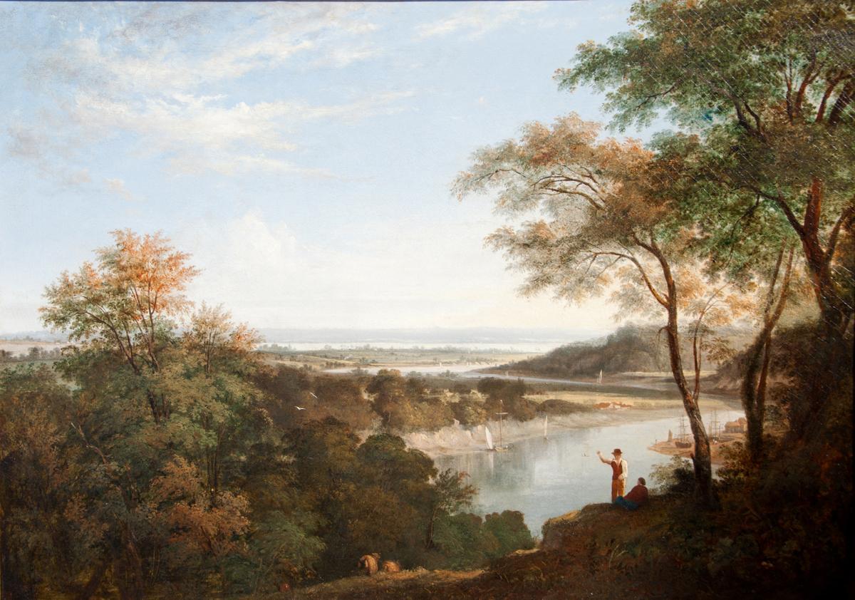 Avonmouth and the Severn from Durdham Down, Ambrose Bowden Johns