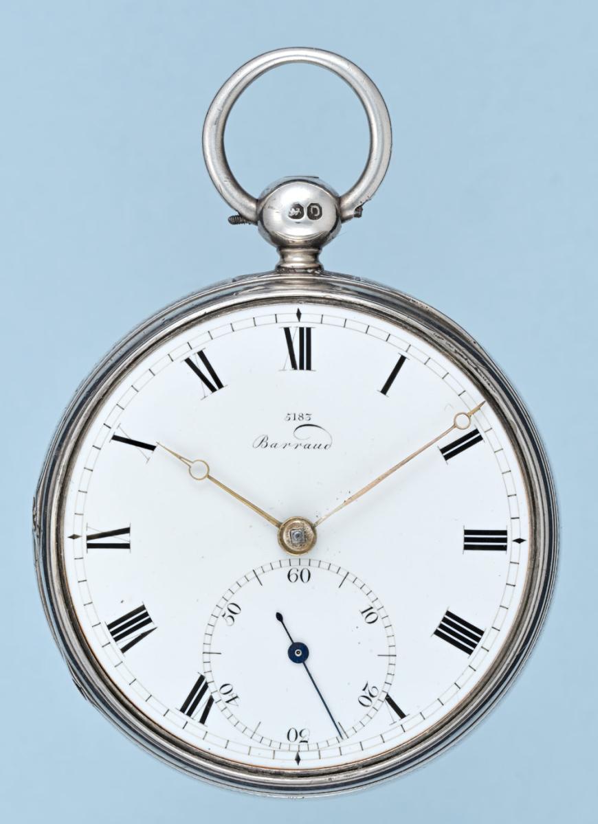 Silver Chronometer by Barraud
