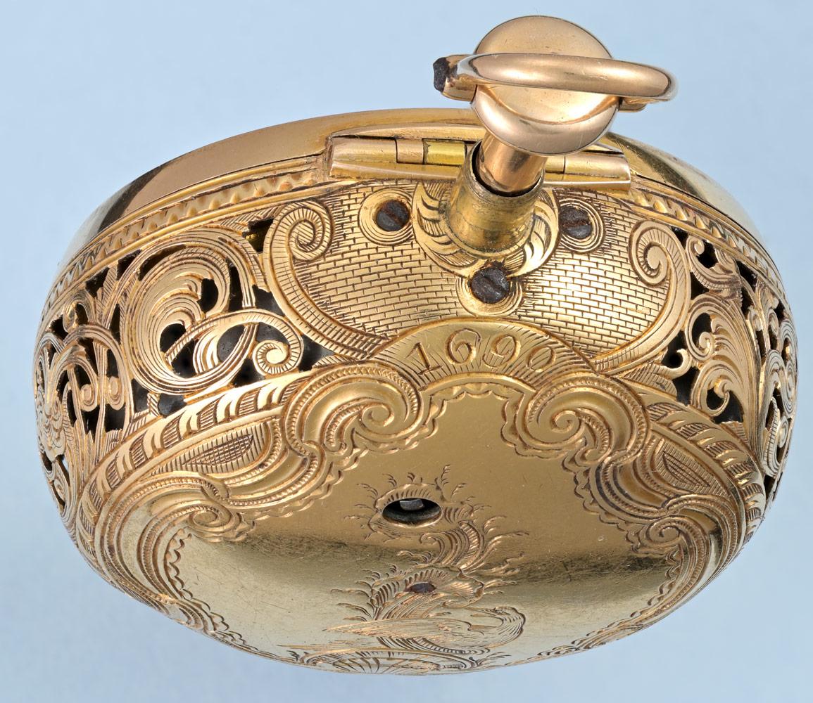 Gold and Enamel Repeater with Chatelaine