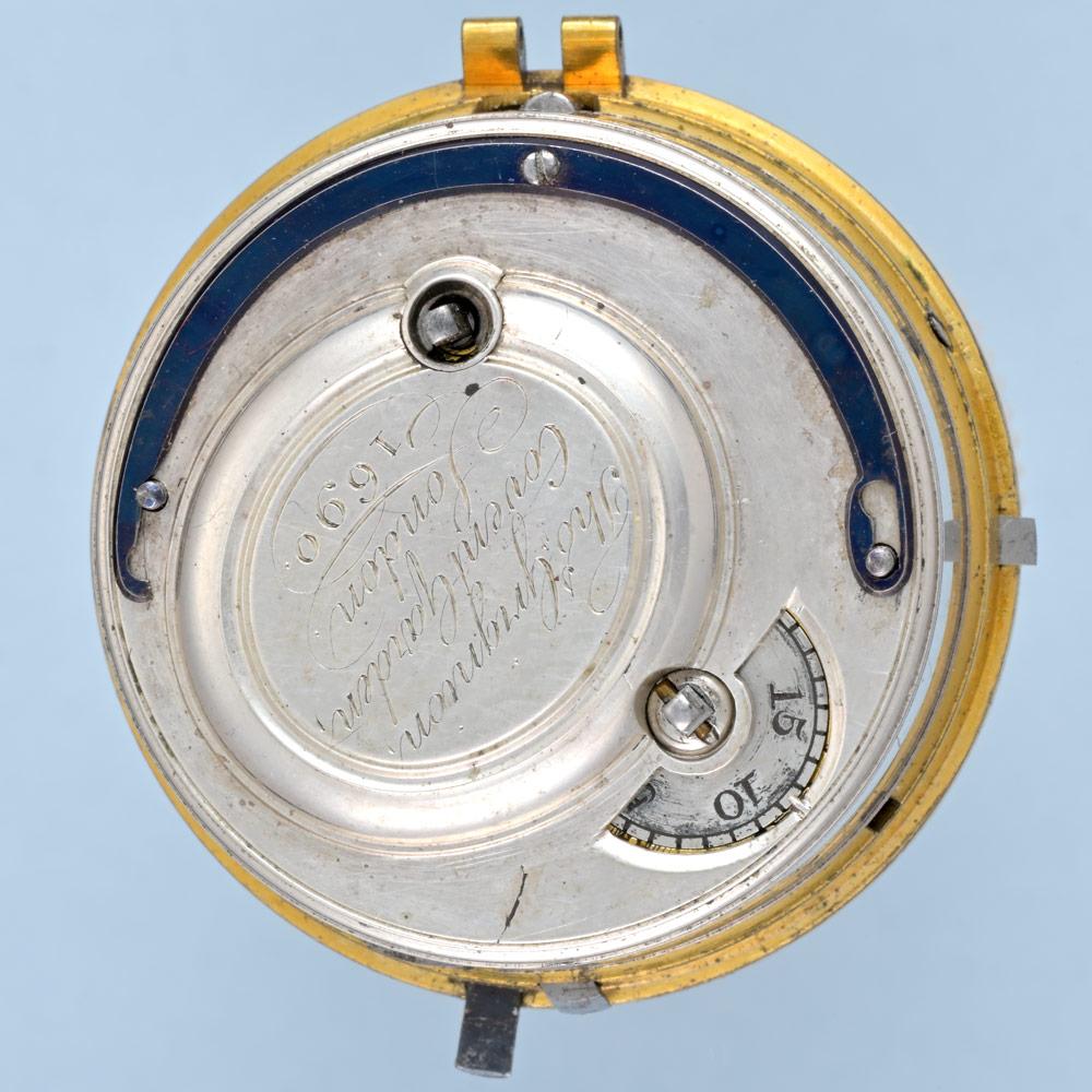 Gold and Enamel Repeater with Chatelaine