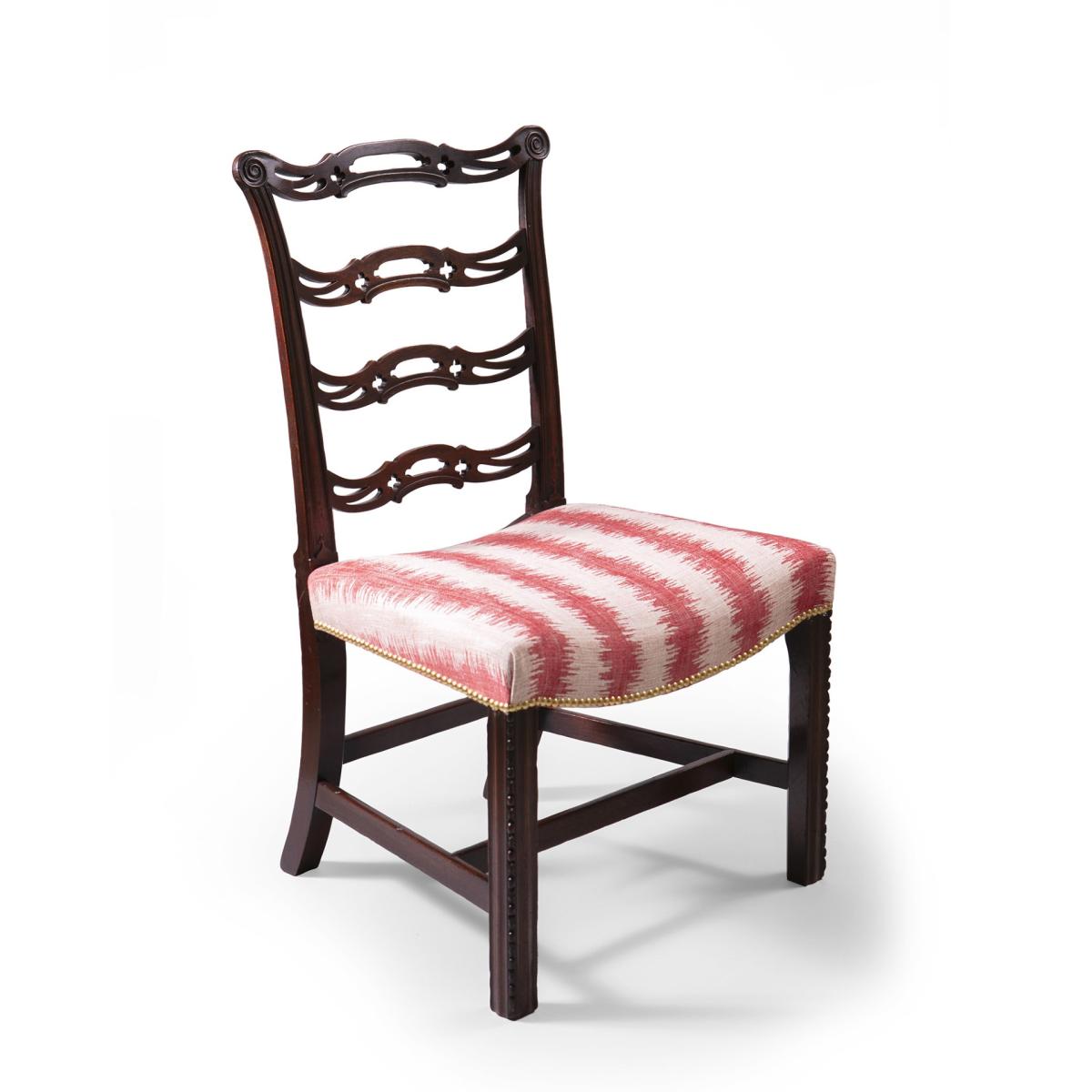 George III ladder-back chairs