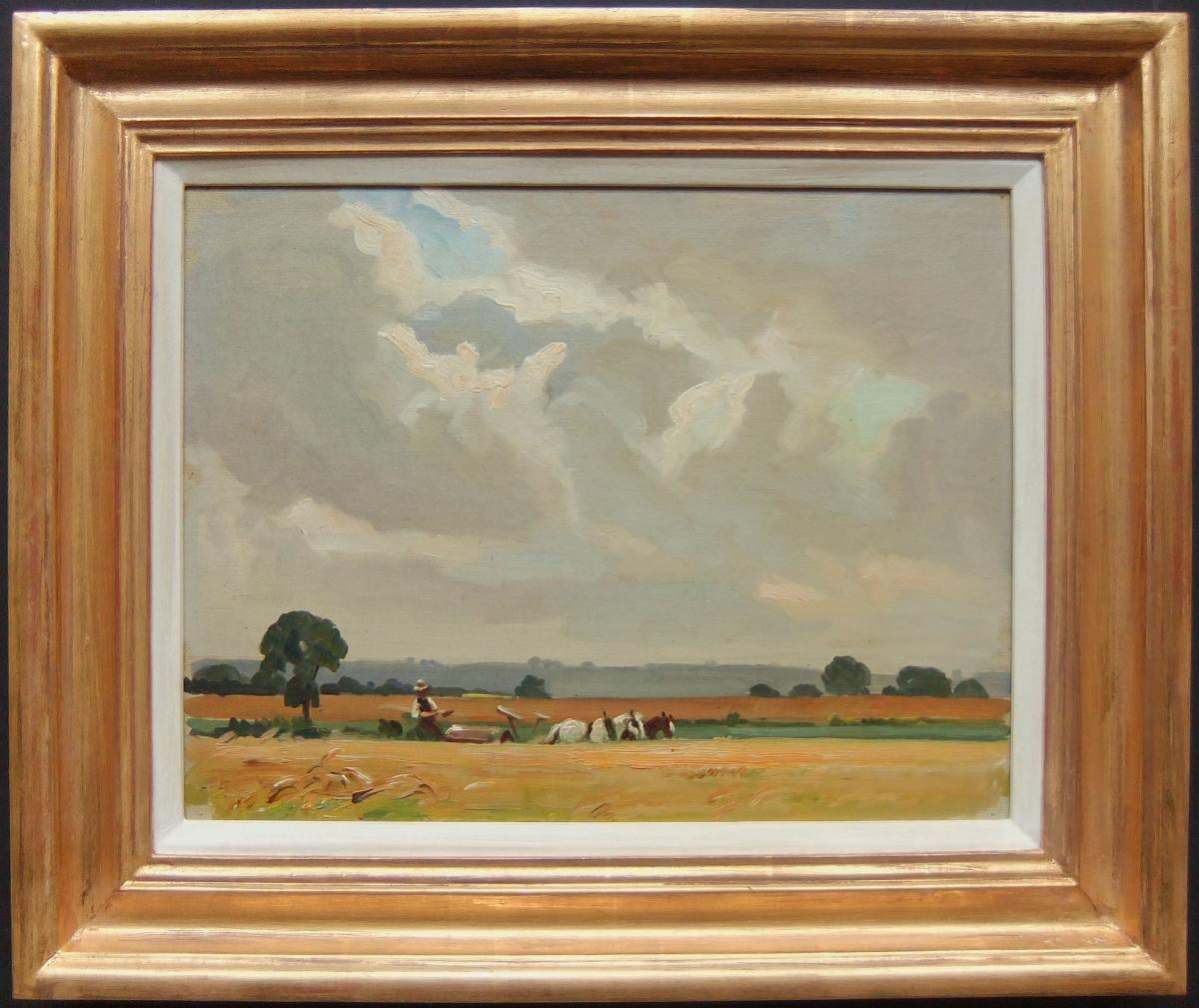 Ernest Higgins Rigg "The Farm at Hertfordshire"