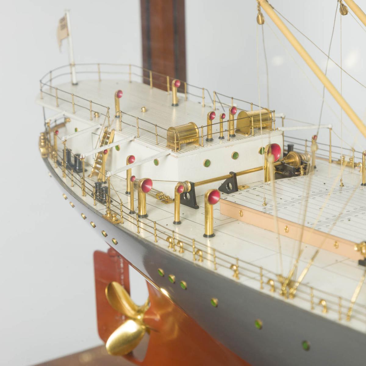 Shipbuilder's model of the S.S. Empire Purcell