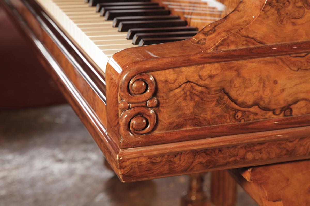 Steinway  piano cheek detail