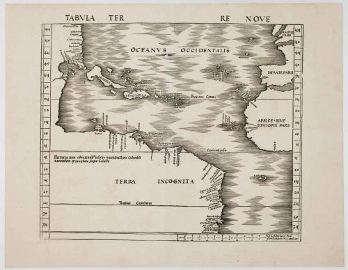 Waldseemuller Admirals Map 1513