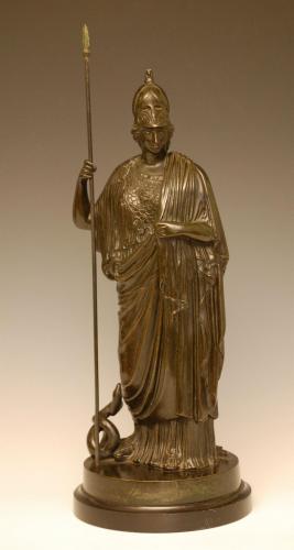 Bronze of Minerva, Italian, Circa 1830