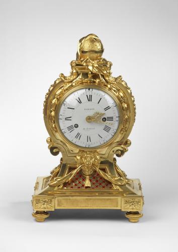 A Louis XVI Ormolu Clock by Jean-Baptiste Baillon  Circa 1765