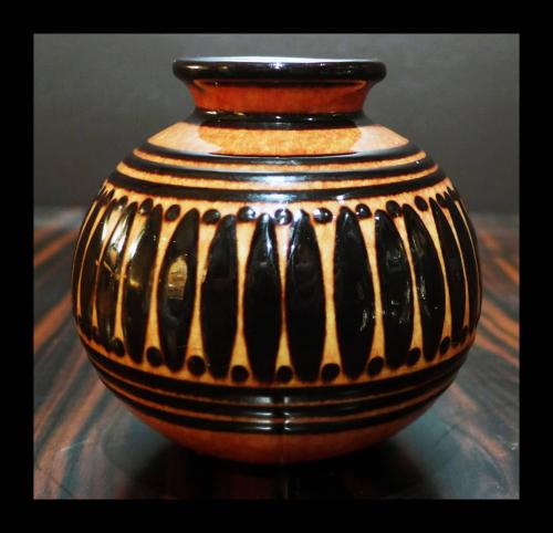 Paul Jacquet (1883-1968) Original Art Deco Vase