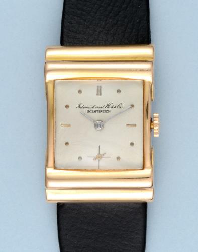 Gold Wristwatch by IWC