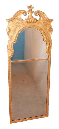 Early 18th Century Queen Anne Period Giltwood Pier Mirror