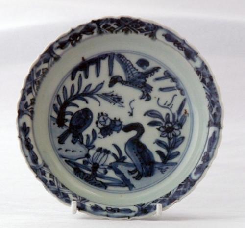 Ming 16th Century Blue and White Saucer