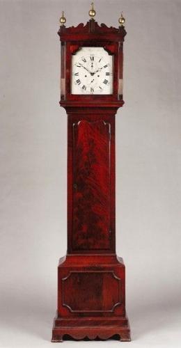 George III Mahogany Longcase Clock by Samuel Hunter, Islington