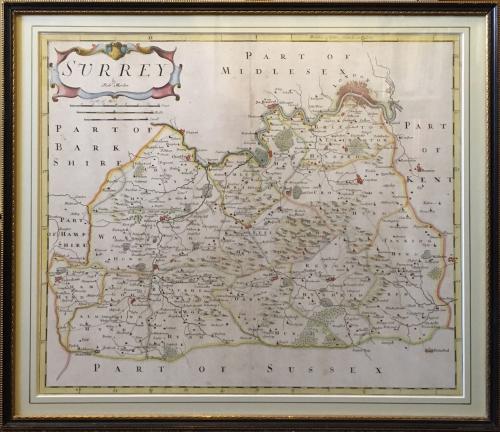 Robert Morden’s map of Surrey