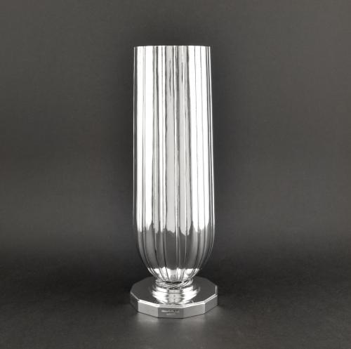 Art Deco Silver Vase