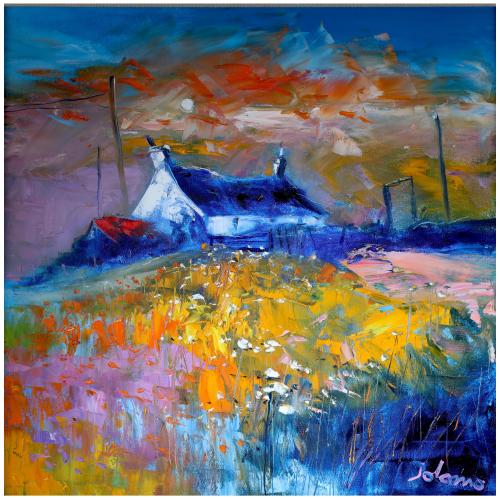 John Lowrie Morrison (Jolomo) - “Stormy evening light, Isle of Lewis”